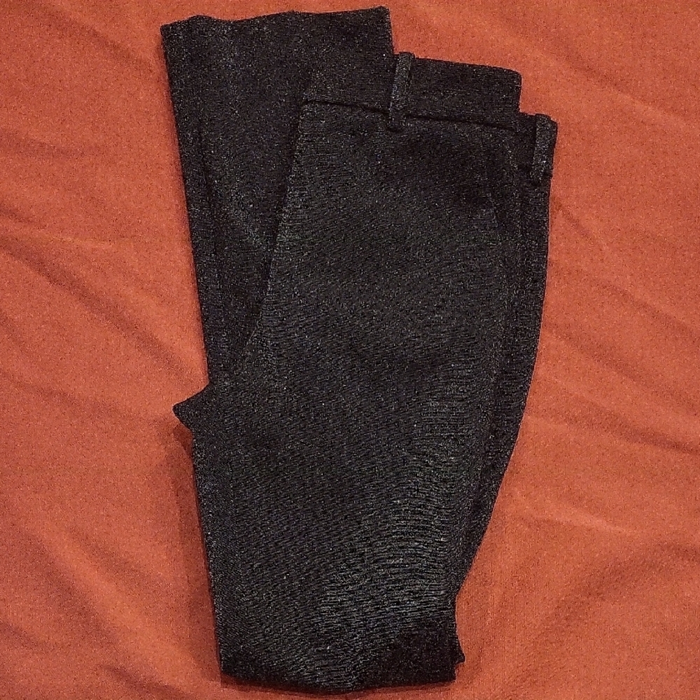 H&M Women's Black Sparkly Dress Pants - Picture 5 of 6